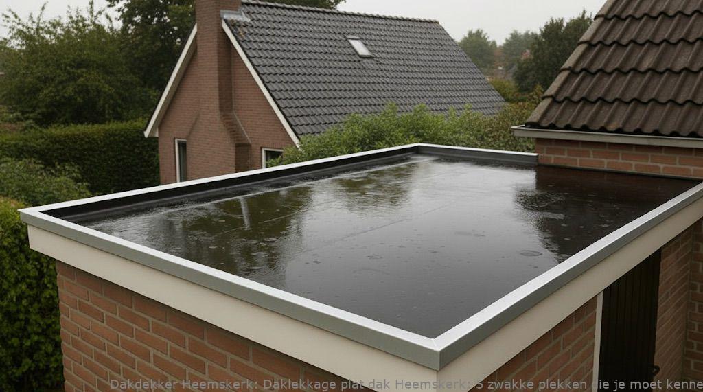 Daklekkage Plat Dak Heemskerk